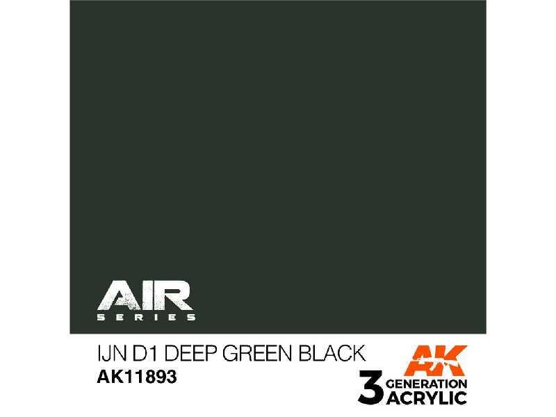 Ak 11893 Ijn D1 Deep Green Black - zdjęcie 1