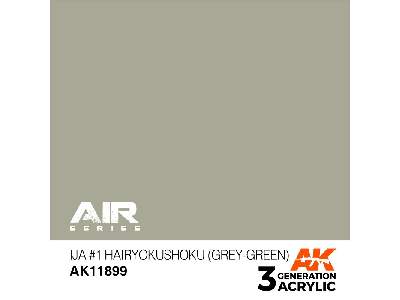 Ak 11899 Ija #1 Hairyokushoku (Grey-green) - zdjęcie 1