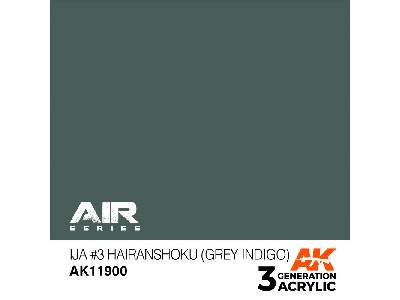 Ak 11900 Ija #3 Hairanshoku (Grey Indigo) - zdjęcie 1