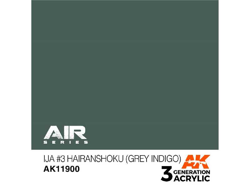 Ak 11900 Ija #3 Hairanshoku (Grey Indigo) - zdjęcie 1 Ak 11900 Ija #3 Hairanshoku (Grey Indigo) - zdjęcie 1