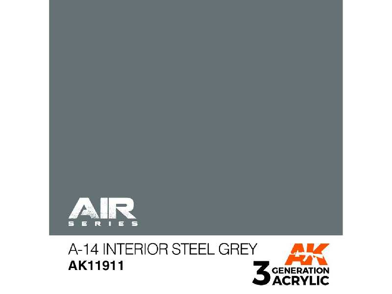 Ak 11911 A-14 Interior Steel Grey - zdjęcie 1 Ak 11911 A-14 Interior Steel Grey - zdjęcie 1