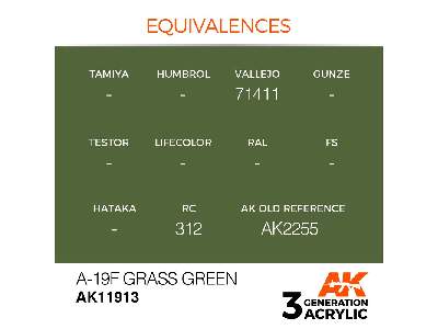 Ak 11913 A-19f Grass Green - zdjęcie 3