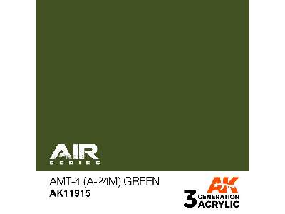 Ak 11915 Amt-4 (A-24m) Green - zdjęcie 1
