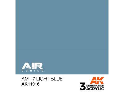 Ak 11916 Amt-7 Light Blue - zdjęcie 1