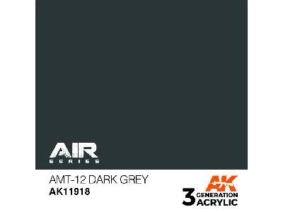 Ak 11918 Amt-12 Dark Grey - zdjęcie 1