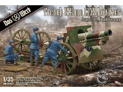 French Schneider 155mm C17s Howitzer (France, United States, Spain & Germany) - zdjęcie 1