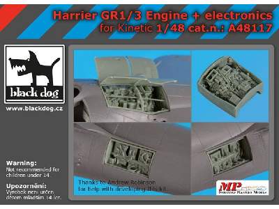 Harrier Gr 1/3 Engine + Electronics For Kinetic - zdjęcie 1