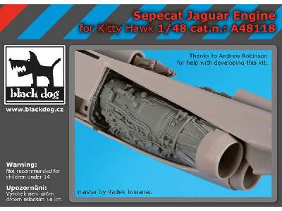 Sepecat Jaguar Engine For Kitty Hawk - zdjęcie 1