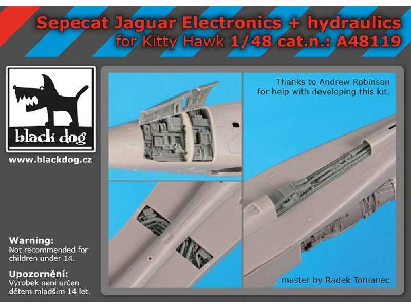 Sepecat Jaguar Electronics + Hydraulics For Kitty Hawk - zdjęcie 1