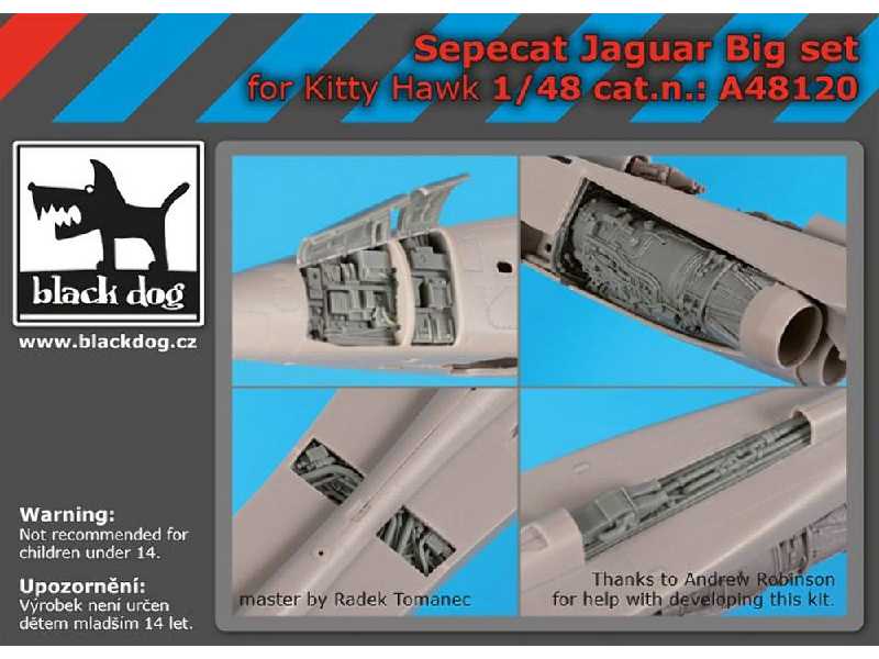 Sepecat Jaguar Big Set For Kitty Hawk - zdjęcie 1 Sepecat Jaguar Big Set For Kitty Hawk - zdjęcie 1