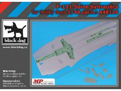 F-111 Spine Hydraulics For Hobby Boss - zdjęcie 1