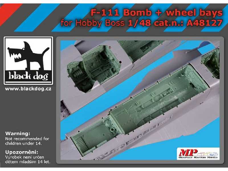 F-111 Bomb + Wheel Bays For Hobby Boss - zdjęcie 1