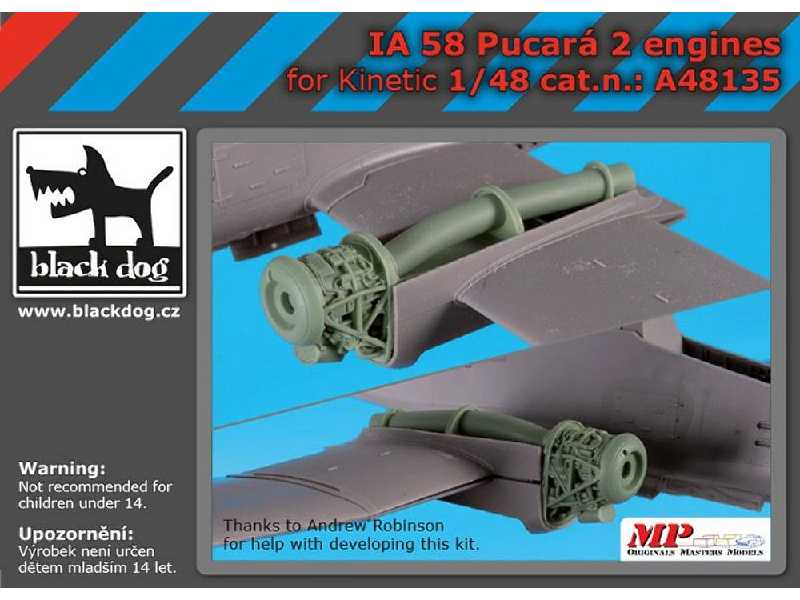 Ia 58 Pucará 2 Engines For Kinetic - zdjęcie 1 Ia 58 Pucará 2 Engines For Kinetic - zdjęcie 1