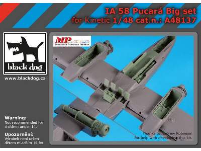 Ia 58 Pucará Big Set For Kinetic - zdjęcie 1