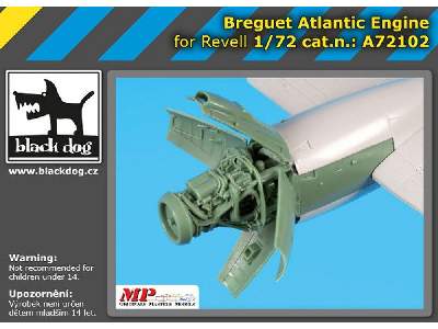 Breguet Atlantic Engine For Revell - zdjęcie 1
