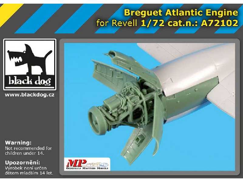 Breguet Atlantic Engine For Revell - zdjęcie 1