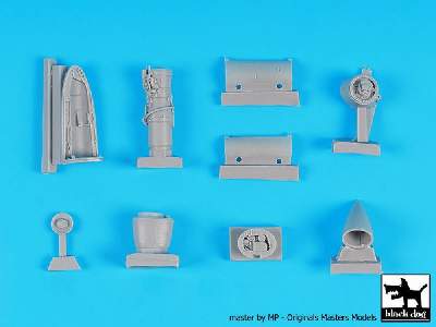 Blackburn Buccaneer Engine + Radar For Airfix - zdjęcie 7