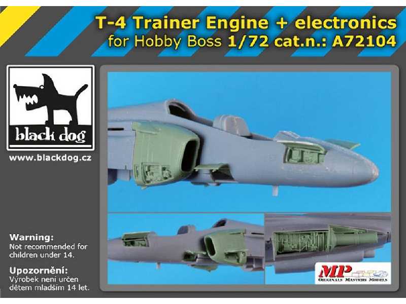 T-4 Trainer Engine + Electronics For Hobby Boss - zdjęcie 1