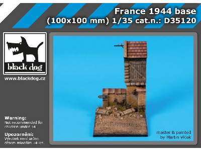 France 1944 Base (100x100 Mm) - zdjęcie 1