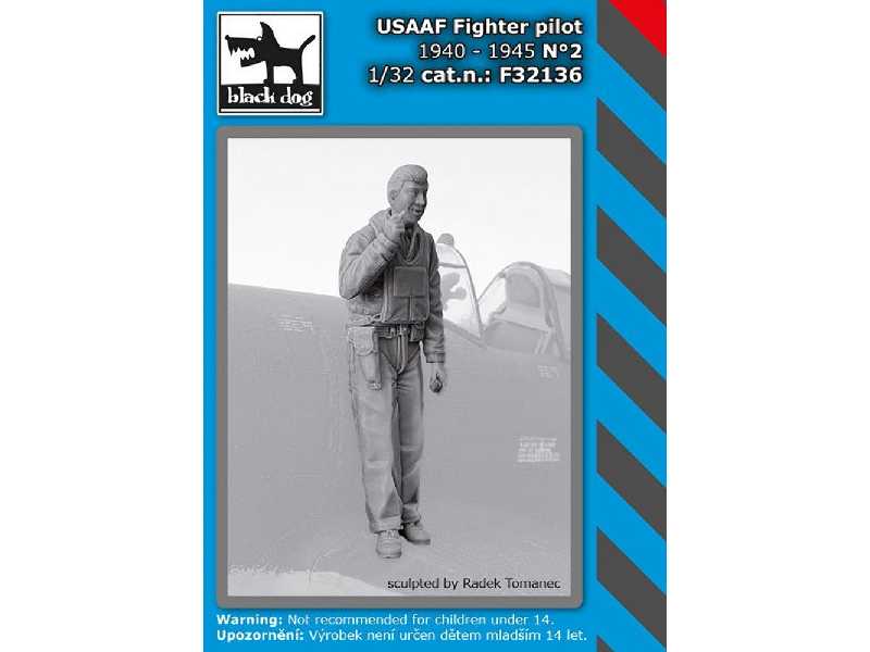Usaaf Fighter Pilot 1940-45 N°2 - zdjęcie 1 Usaaf Fighter Pilot 1940-45 N°2 - zdjęcie 1
