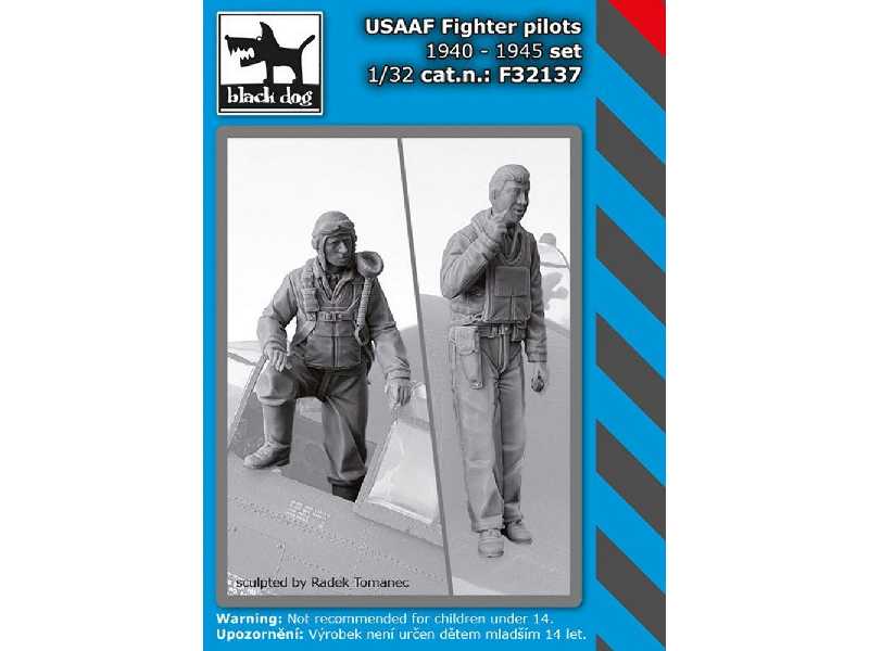 Usaaf Fighter Pilots 1940-45 Set - zdjęcie 1 Usaaf Fighter Pilots 1940-45 Set - zdjęcie 1