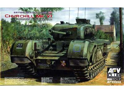 Churchill Mk. VI Brytyjski czołg piechoty z działem 75mm Mk. V - zdjęcie 1