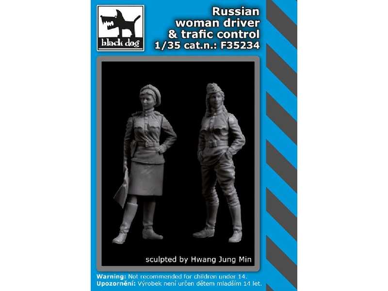 Russian Woman Driver + Trafic Control - zdjęcie 1 Russian Woman Driver + Trafic Control - zdjęcie 1