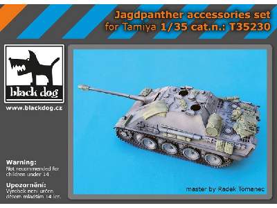 Jagdpanther Accessories Set For Tamiya - zdjęcie 1