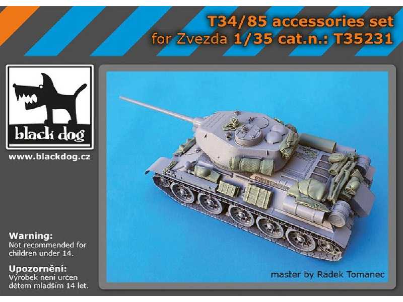 T-34/85 Accessories Set For Zvezda - zdjęcie 1 T-34/85 Accessories Set For Zvezda - zdjęcie 1