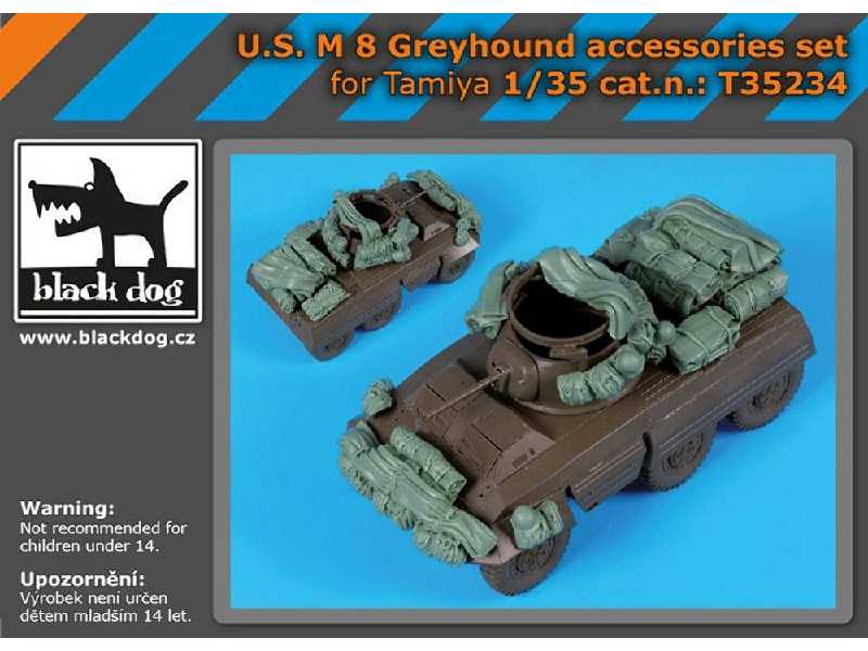 U.S. M 8 Greyhound Accessories Set For Tamiya - zdjęcie 1 U.S. M 8 Greyhound Accessories Set For Tamiya - zdjęcie 1