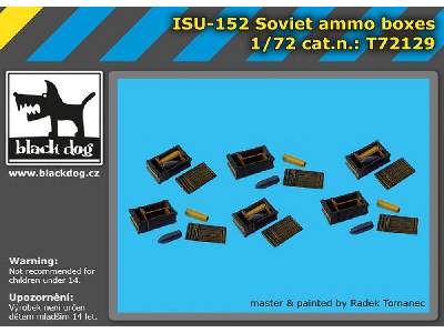 Isu-152 Soviet Ammo Boxes - zdjęcie 1