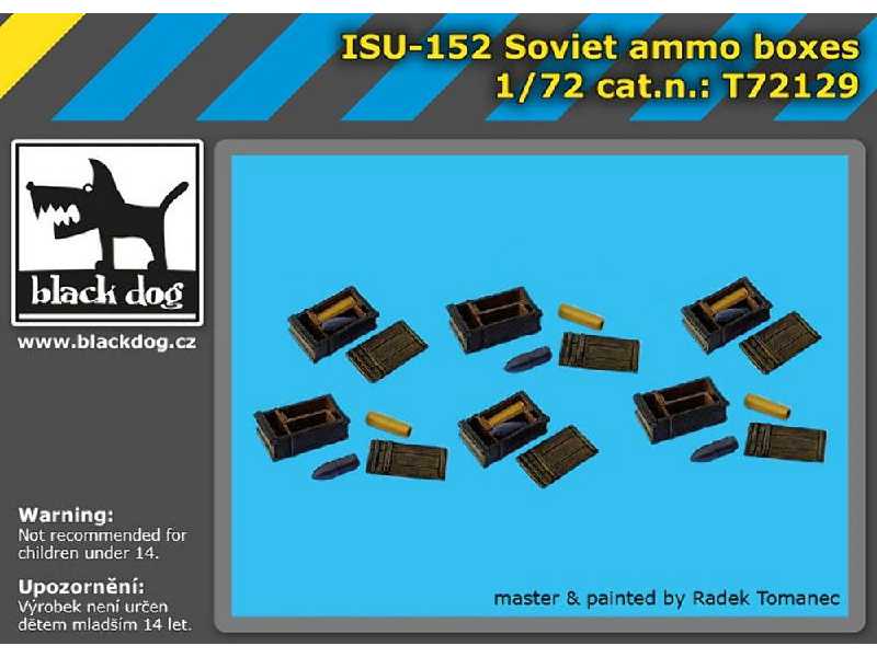 Isu-152 Soviet Ammo Boxes - zdjęcie 1