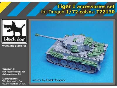 Tiger I Accesssories Set For Dragon - zdjęcie 1