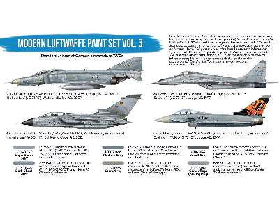 Htk-bs61 Modern Luftwaffe Vol.2 Paint Set - zdjęcie 2