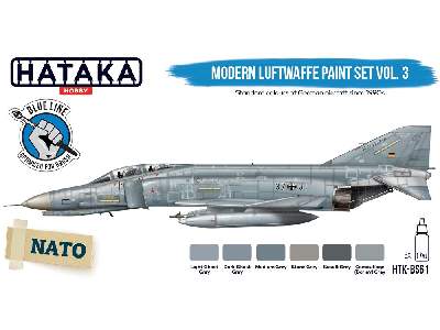 Htk-bs61 Modern Luftwaffe Vol.2 Paint Set - zdjęcie 3