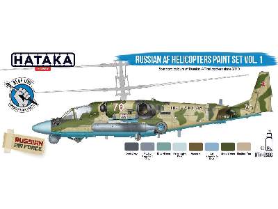 Htk-bs86 Russian Af Helicopters Vol.1 Paint Set - zdjęcie 3