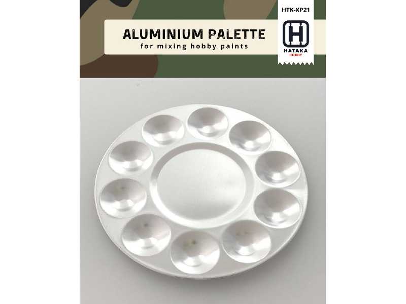 Aluminium Palette (10 Wells) - zdjęcie 1 Aluminium Palette (10 Wells) - zdjęcie 1