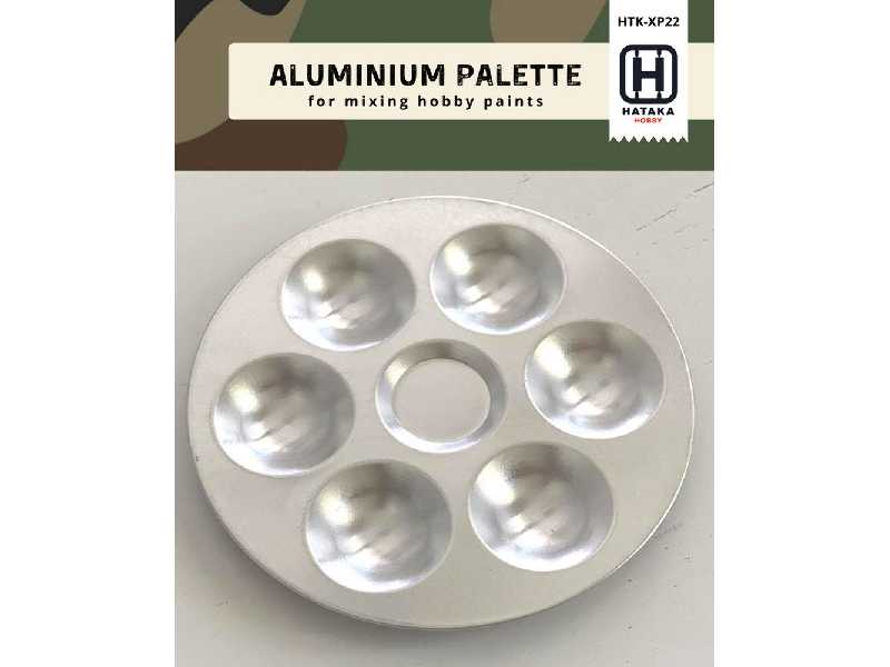 Aluminium Palette (6 Wells) - zdjęcie 1 Aluminium Palette (6 Wells) - zdjęcie 1