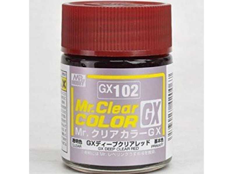 Gx102 Deep Clear Red - zdjęcie 1