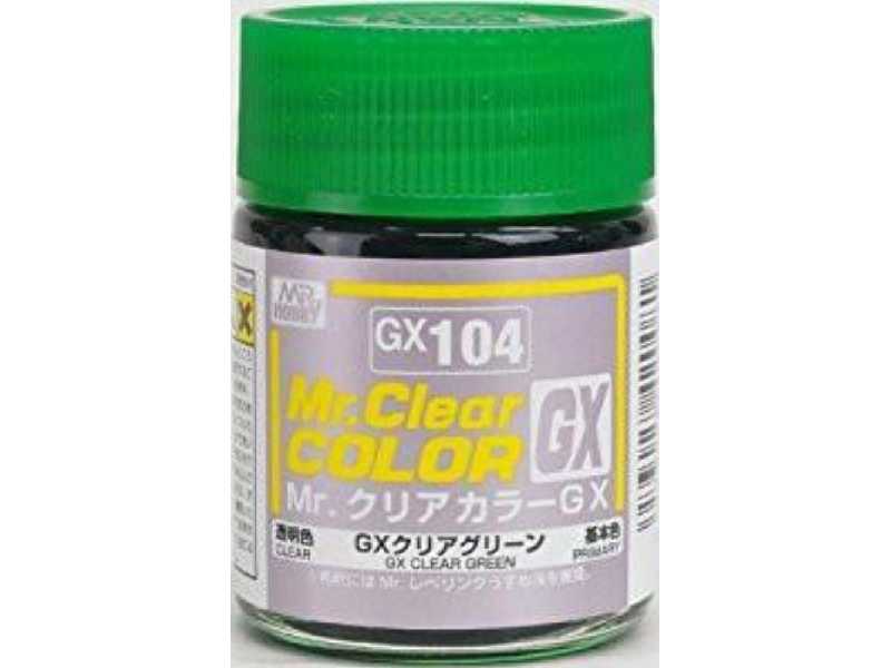 Gx104 Clear Green - zdjęcie 1 Gx104 Clear Green - zdjęcie 1
