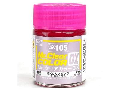 Gx105 Clear Pink - zdjęcie 1