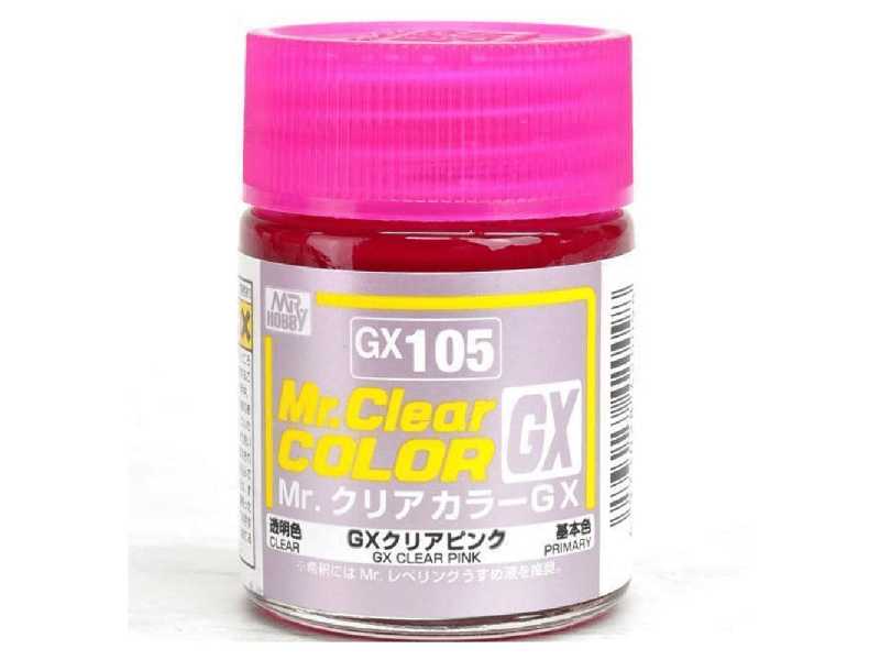 Gx105 Clear Pink - zdjęcie 1
