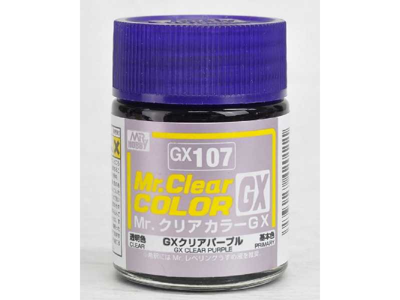 Gx107 Clear Purple - zdjęcie 1 Gx107 Clear Purple - zdjęcie 1