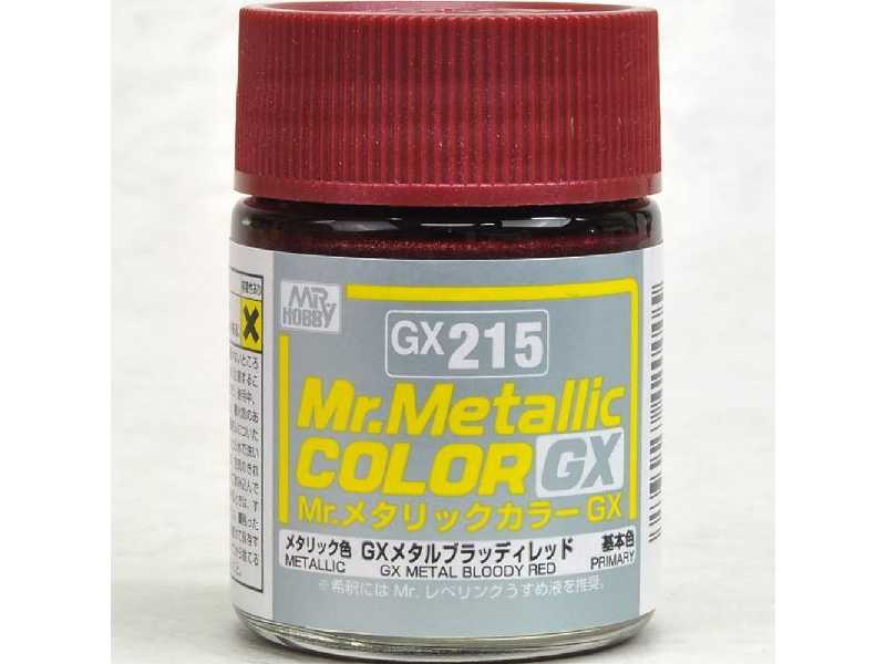 Gx215 Metal Bloody Red - zdjęcie 1 Gx215 Metal Bloody Red - zdjęcie 1