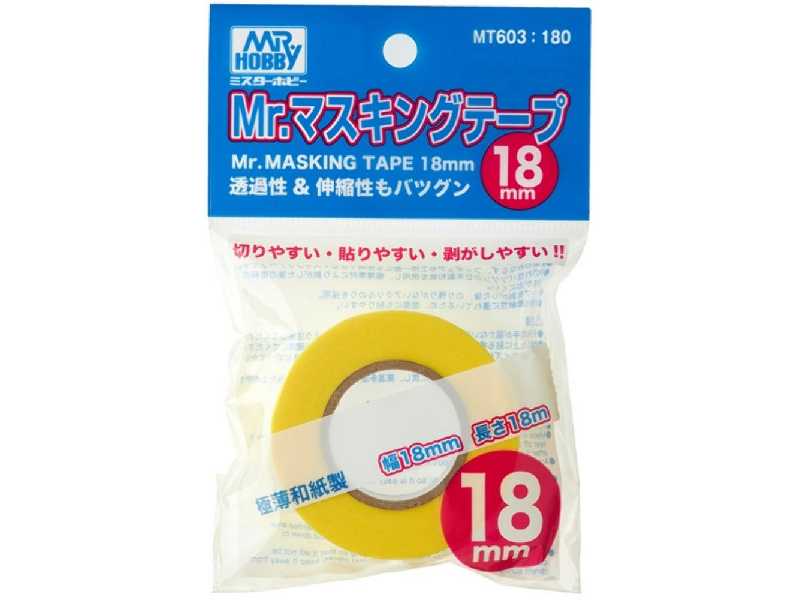 Mr. Masking Tape 18mm - zdjęcie 1 Mr. Masking Tape 18mm - zdjęcie 1