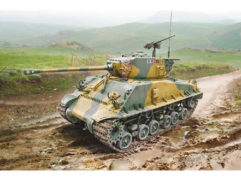 Sherman M4A3E8 - konflikt koreański - zdjęcie 1 Sherman M4A3E8 - konflikt koreański - zdjęcie 1