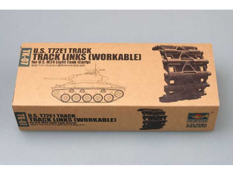 U.S. T72e1 Steel Track For U.S. M24 Light Tank (Early) - zdjęcie 1 U.S. T72e1 Steel Track For U.S. M24 Light Tank (Early) - zdjęcie 1