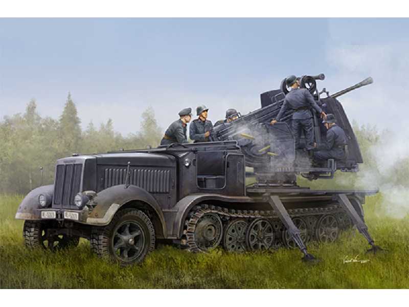 German 5cm Flak 41auf Selbstfahrlafette (Sd.Kfz.7/2) - zdjęcie 1 German 5cm Flak 41auf Selbstfahrlafette (Sd.Kfz.7/2) - zdjęcie 1