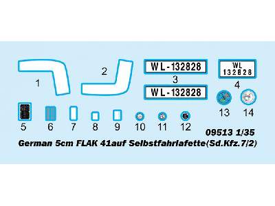 German 5cm Flak 41auf Selbstfahrlafette (Sd.Kfz.7/2) - zdjęcie 3