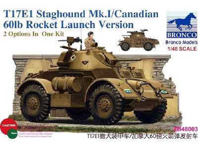 T17E1 Staghound Mk.I/Canadian 60lb Rocket Launch Version - zdjęcie 1